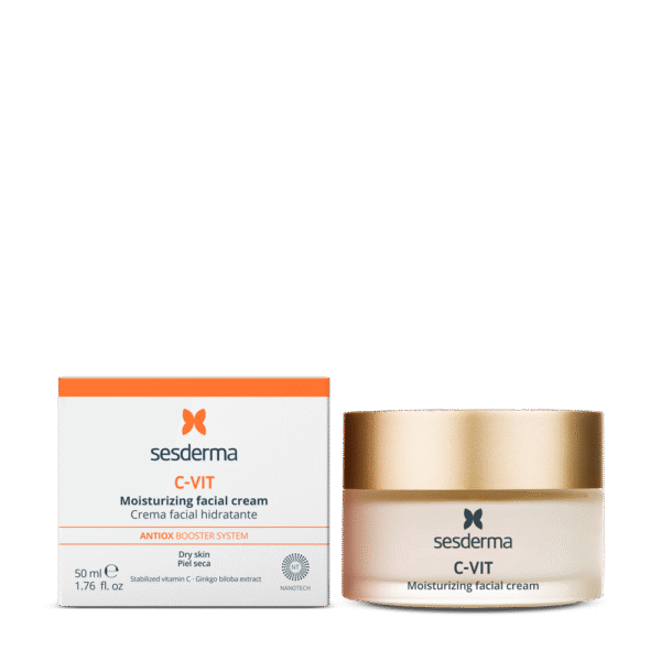 SESDERMA C-VIT skaistinantis drėkinamasis veido kremas, 50 ml - Image 2