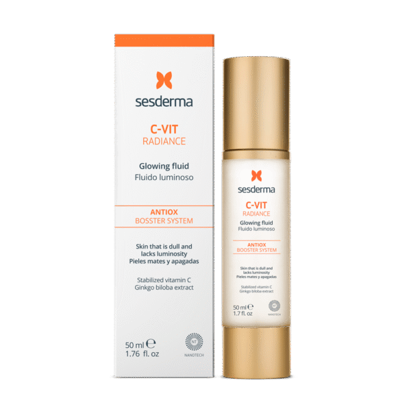 SESDERMA C-VIT švytėjimo suteikiantis fluidas, 50 ml - Image 3