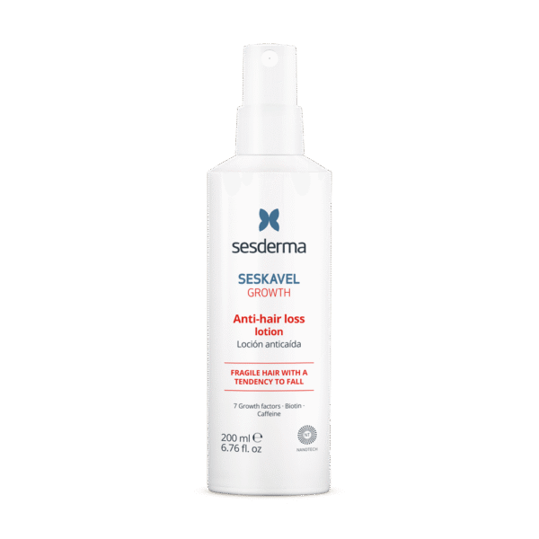 SESDERMA SESKAVEL GROWTH slinkimą mažinantis plaukų losjonas, 200 ml