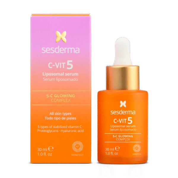 SESDERMA C-VIT 5 skaistinantis liposominis veido serumas, 30 ml - Image 2