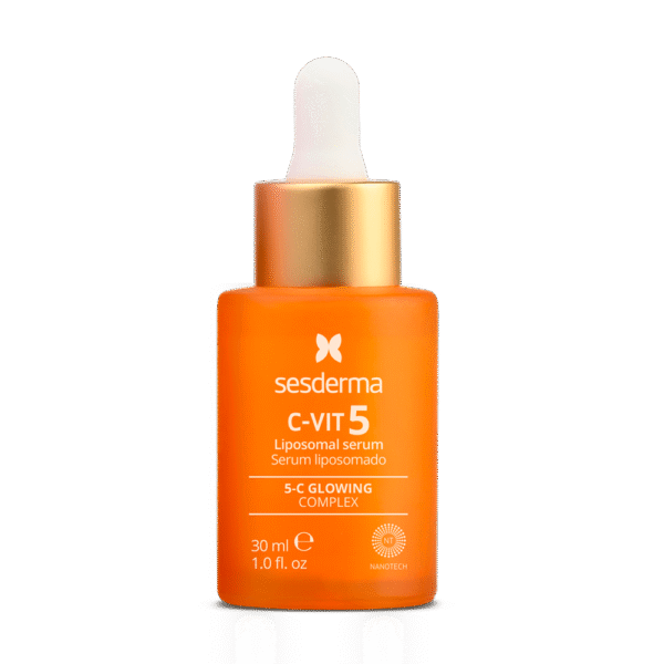 SESDERMA C-VIT 5 skaistinantis liposominis veido serumas, 30 ml