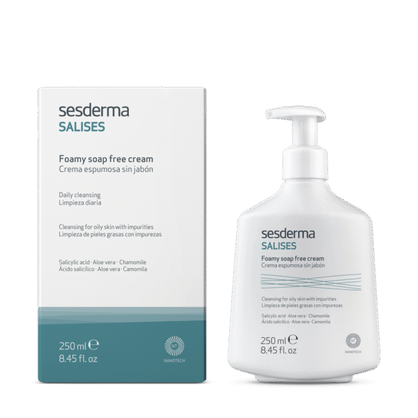 SESDERMA SALISES bemuilis putojantis prausiklis su salicilo rūgštimi, 250 ml - Image 2