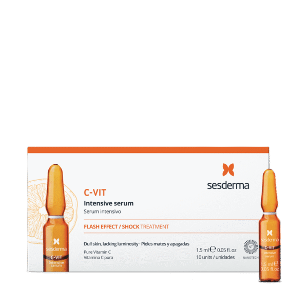 SESDERMA C-VIT intensyvaus serumo skaistinančios ampulės, 10x1,5 ml