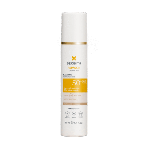 SESDERMA REPASKIN URBAN 365 pigmentaciją mažinantis veido kremas nuo saulės SPF50+, 50 ml