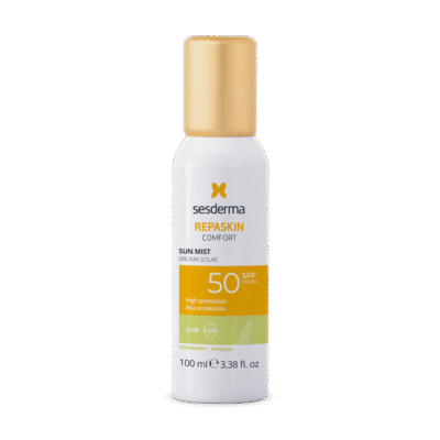 SESDERMA REPASKIN COMFORT apsauginė veido dulksna su rozmarinų aromatu SPF50, 100 ml