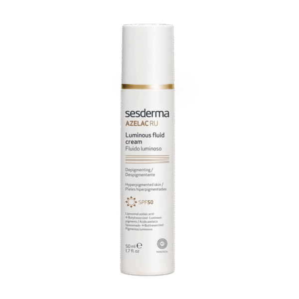 SESDERMA AZELAC RU spindesio suteikiantis kreminis fluidas SPF50, 50 ml