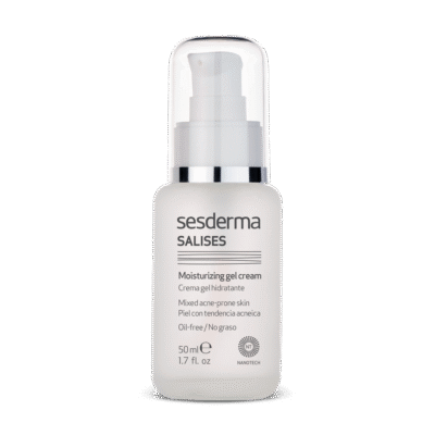 SESDERMA SALISES drėkinamasis gelinis kremas į aknę linkusiai odai, 50 ml