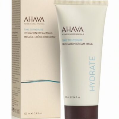AHAVA TIME TO HYDRATE drėkinamoji kreminė veido kaukė, 100 ml