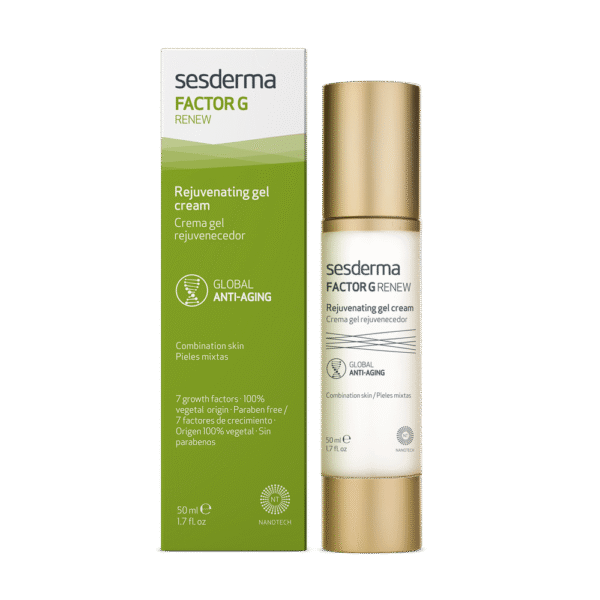 SESDERMA FACTOR G odą antstatantis gelinis veido kremas su augimo faktoriais, 50 ml - Image 2