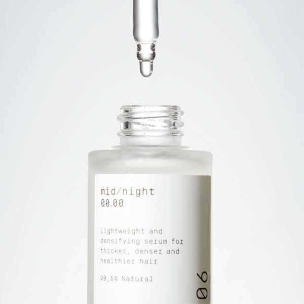 MID/NIGHT 00.00 Scalp Drops 00.06 Stiprinantis galvos odos serumas - Image 2