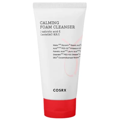COSRX AC Calming Foam Cleanser prausiklis probleminei odai