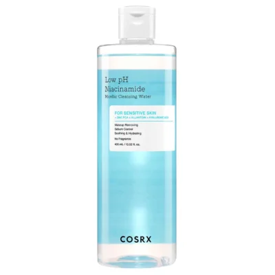COSRX LOW pH NIACINAMIDE MICELLAR CLEANSING WATER micelinis prausiklis