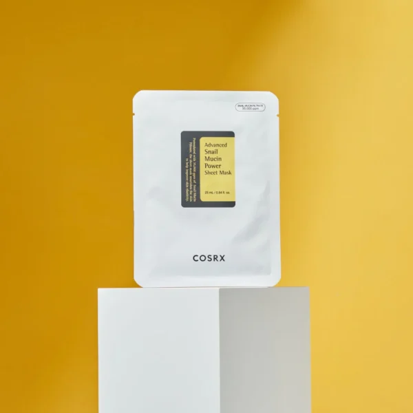 COSRX Advanced Snail Mucin Power Sheet Mask lakštinė veido kaukė, 25 ml - Image 2