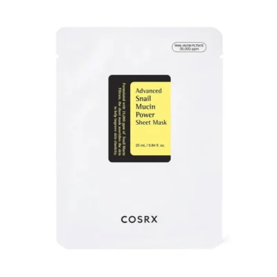 COSRX Advanced Snail Mucin Power Sheet Mask lakštinė veido kaukė, 25 ml