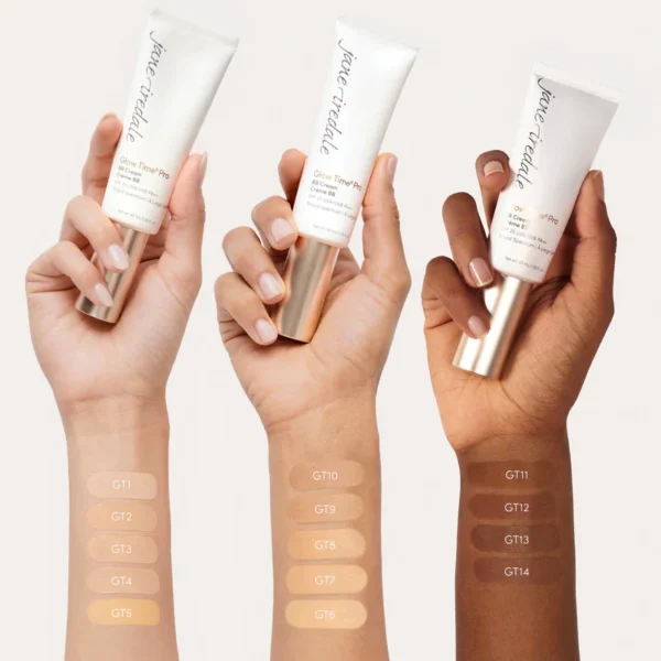JANE IREDALE GLOW TIME PRO  – BB kremas su SPF 25 apsauga nuo saulės - Image 2