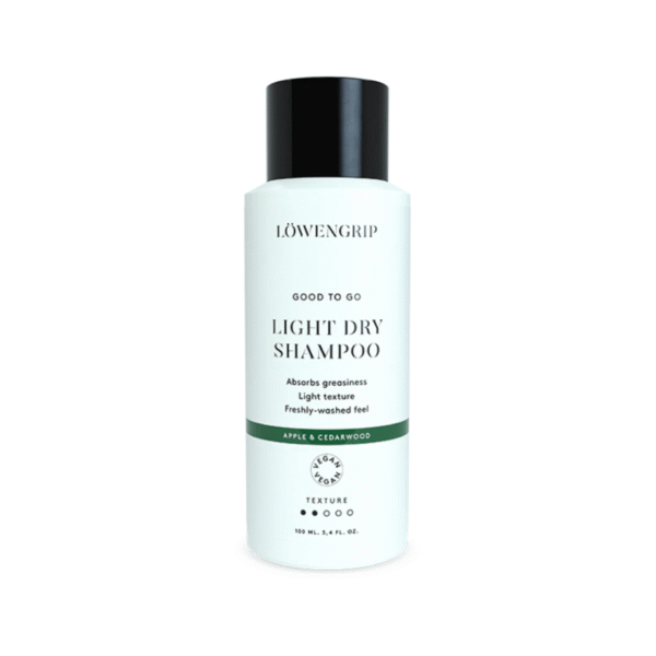 LÖWENGRIP GOOD TO GO LIGHT DRY SHAMPOO APPLE & CEDARWOOD – lengvas sausas šampūnas