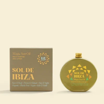 SOL DE IBIZA magiškas saulės aliejus veidui ir kūnui su SPF 15
