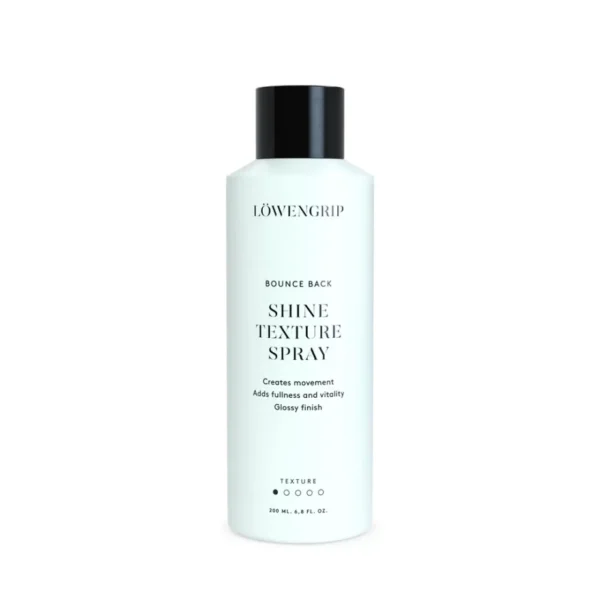 LÖWENGRIP BOUNCE BACK SHINE TEXTURE SPRAY – tekstūrinis plaukų formavimo purškiklis
