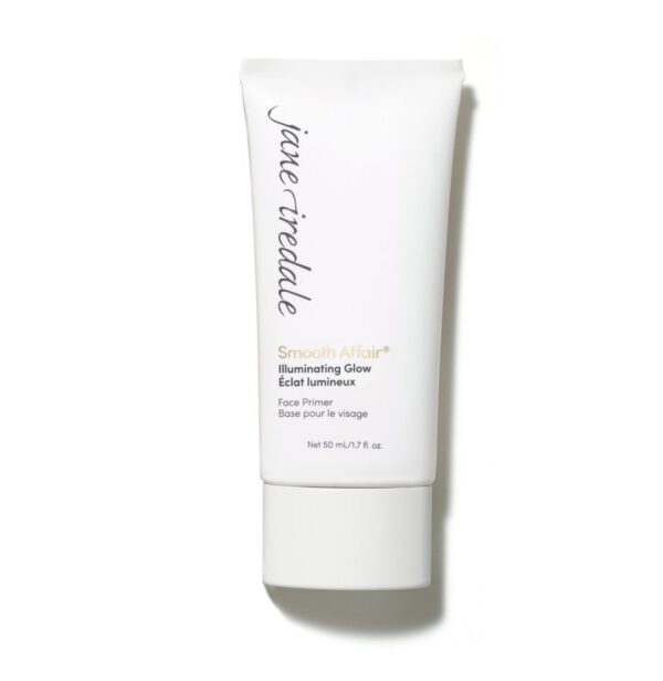 JANE IREDALE SMOOTH AFFAIR PRIMER & BRIGHTENER – makiažo bazė riebiai odai