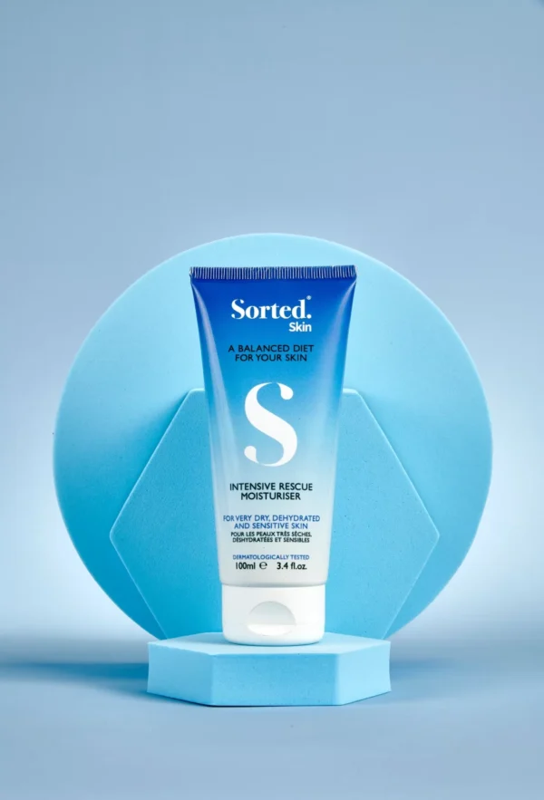 SORTED SKIN INTENSIVE RESCUE MOISTURISER – intensyvaus poveikio kūno kremas jautriai odai - Image 2