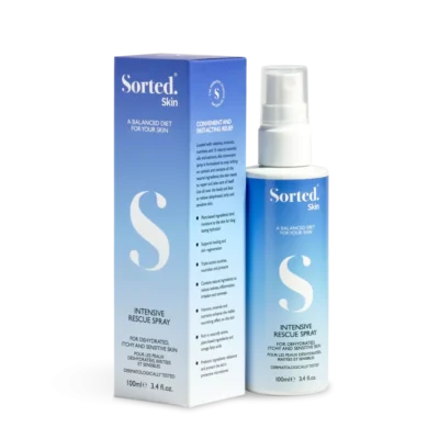 SORTED SKIN INTENSIVE RESCUE SPRAY – intensyvaus poveikio purškiklis niežtinčiai odai