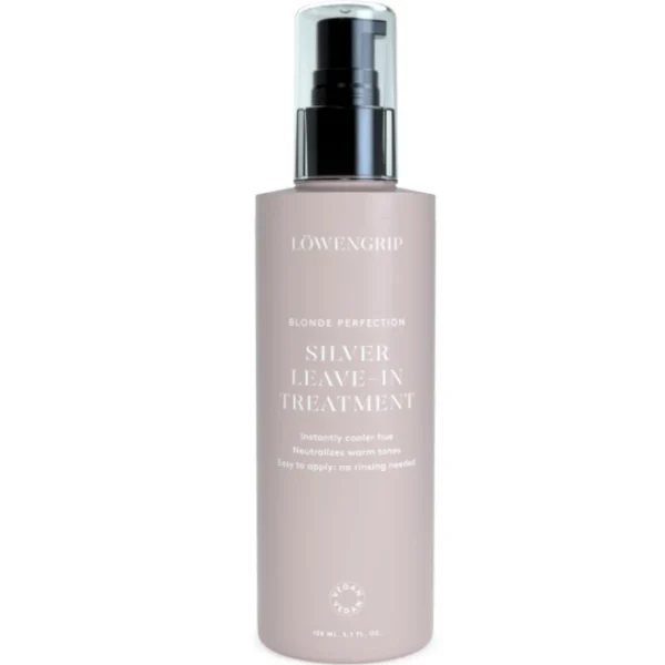 LÖWENGRIP BLONDE PERFECTION SILVER LEAVE-IN TREATMENT – šiltus atspalvius neutralizuojants nenuplaunamas purškiklis šviesiems plaukams