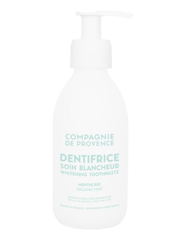 COMPAGNIE DE PROVENCE balinanti dantų pasta su mėta, 180 ml