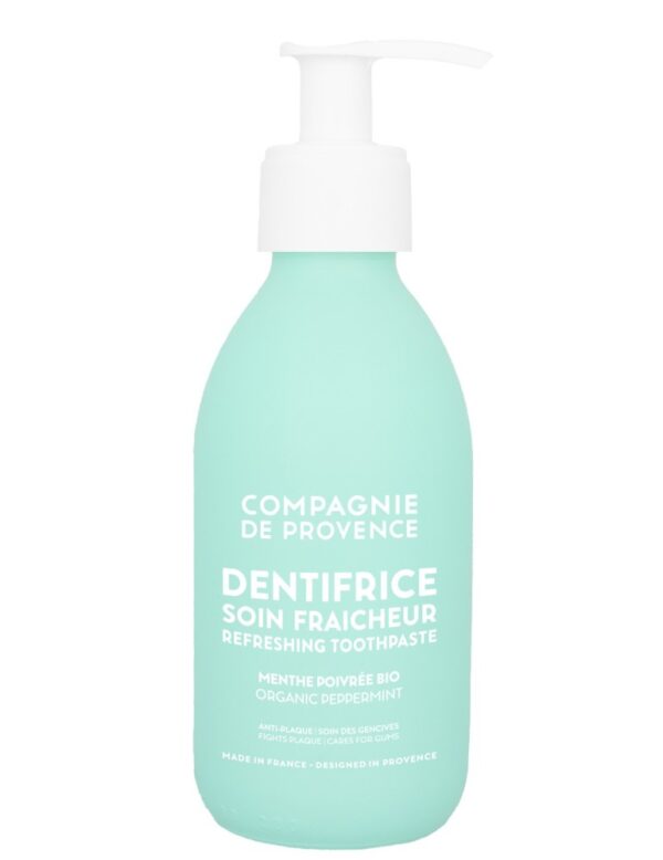 COMPAGNIE DE PROVENCE gaivinanti dantų pasta su pipirmėte, 180 ml