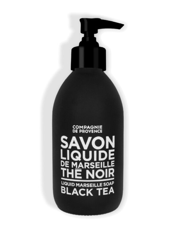 COMPAGNIE DE PROVENCE skystas muilas „Black Tea“, 300 ml