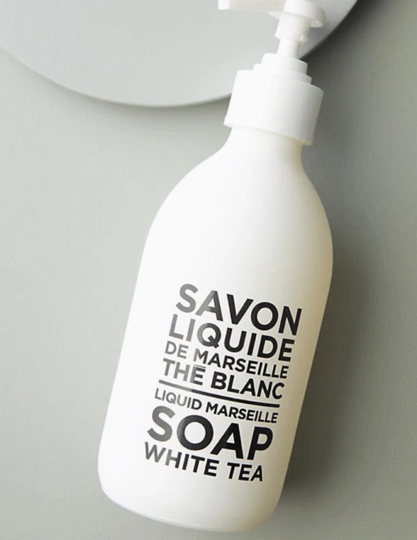 COMPAGNIE DE PROVENCE skystas muilas B&W „White Tea“, 300 ml - Image 3