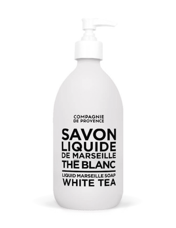 COMPAGNIE DE PROVENCE skystas muilas B&W „White Tea“, 495 ml