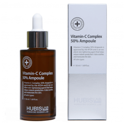 HUBISLAB ampulė su 50% vitamino C kompleksu