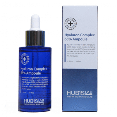 HUBISLAB ampulė su 65% hialurono rūgšties kompleksu