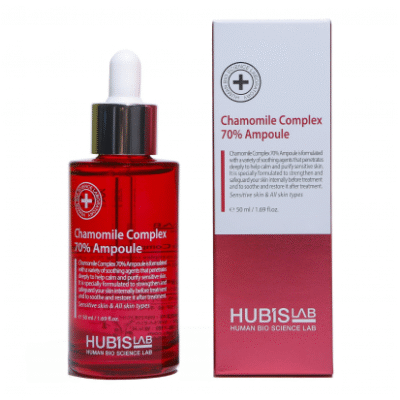 HUBISLAB ampulė su 70% ramunėlių kompleksu