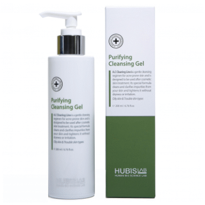HUBISLAB ACTIVE CONTROL gelinis veido prausiklis