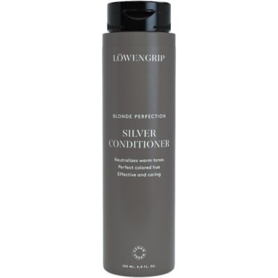 LÖWENGRIP BLONDE PERFECTION SILVER CONDITIONER – šiltus atspalvius neutralizuojantis kondicionierius šviesiems plaukams