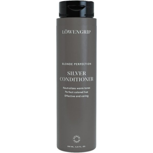 LÖWENGRIP BLONDE PERFECTION SILVER CONDITIONER – šiltus atspalvius neutralizuojantis kondicionierius šviesiems plaukams