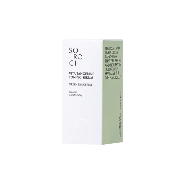SOROCI "Vita Tangerine Toning" veido serumas, 30 ml - Image 2