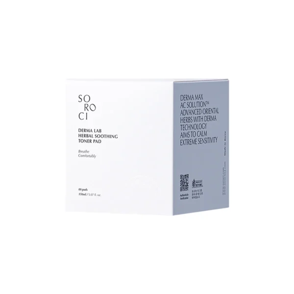 SOROCI "Derma Lab Herbal" raminamieji diskeliai (80 diskelių), 150 ml - Image 2