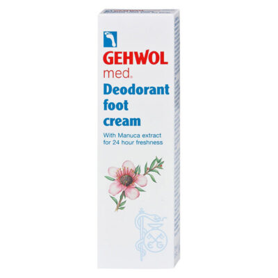 GEHWOL Med Deodorant Foot Cream dezodoruojamasis pėdų kremas, 75 ml
