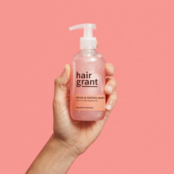 HAIR GRANT Detox & Control valantis šampūnas riebiai, pleiskanotai galvos odai - Image 2