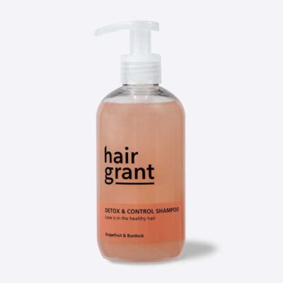 HAIR GRANT Detox & Control valantis šampūnas riebiai, pleiskanotai galvos odai