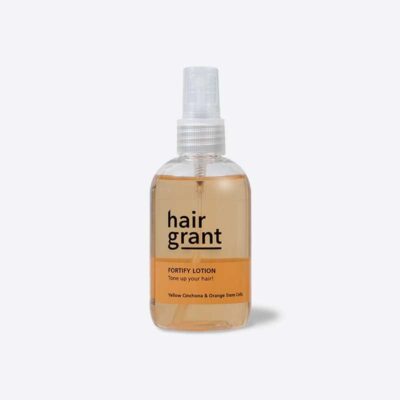 HAIR GRANT Fortity stiprinantis purškiamas losjonas slenkantiems, silpniems plaukams, 100 ml