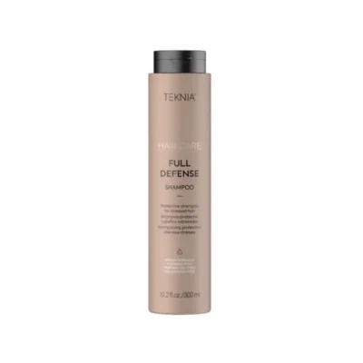 LAKME TEKNIA Full Defense Shampoo - apsauginis šampūnas, žalingo aplinkos poveikio paveiktiems plaukams, 300 ml