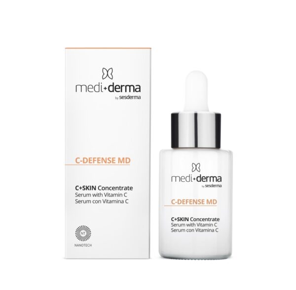 MEDI+DERMA C+SKIN skaistinantis serumas su vitaminu C, 30 ml