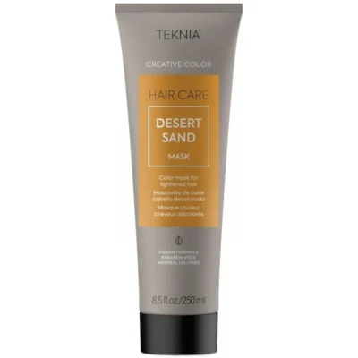 LAKME TEKNIA Creative Color Desert Sand Mask - dažanti kaukė šviesiems plaukams, 250 ml