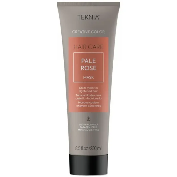 LAKME TEKNIA Creative Color Pale Rose Mask - dažanti kaukė šviesiems plaukams, 250 ml