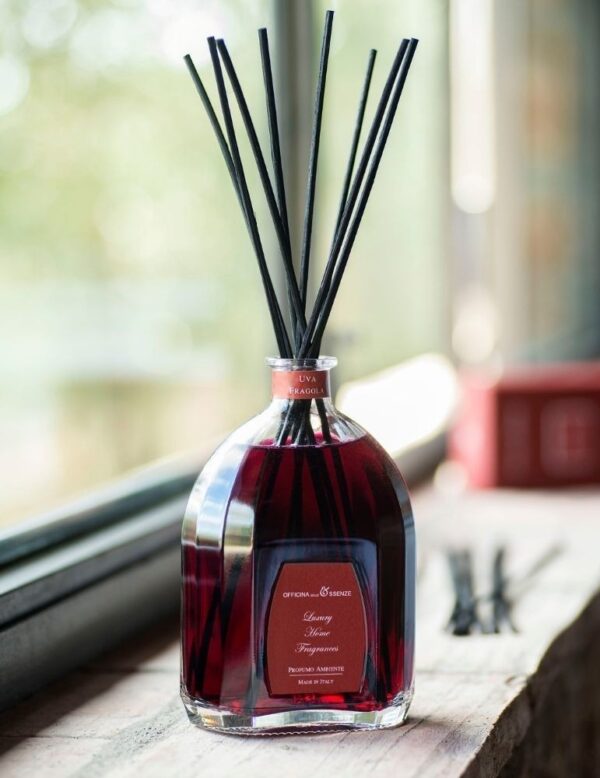 OFFICINA DELLE ESSENZE namų kvapas su lazdelėmis „Uva fragola“ 250 ml - Image 4