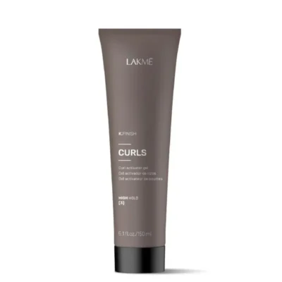 LAKME K.FINISH CURLS Curl Activator Gel - garbanų aktyvavimo gelis banguotiems ir garbanotiems plaukams, 150 ml