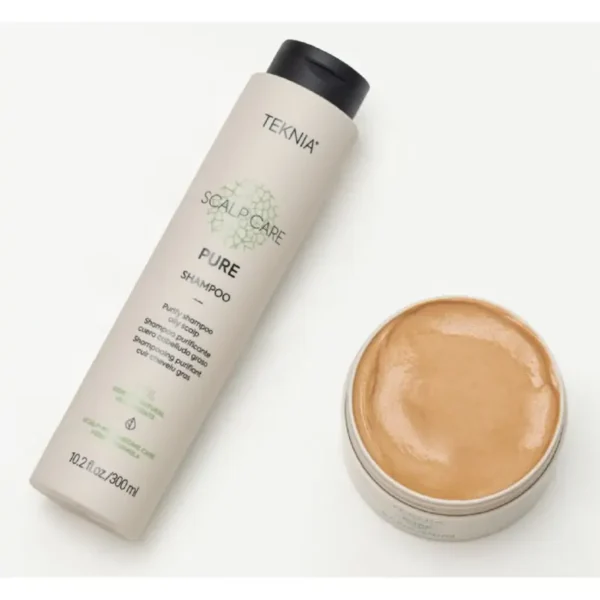 LAKME TEKNIA Scalp Care Pure Mask - kaukė galvos odai, giliai valanti, reguliuojanti sebumo išsiskyrimą, 250 ml - Image 2